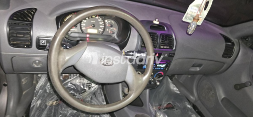 Hyundai Verna 2009 Gray Manual Used for Sale in Damietta - 10