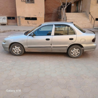 Hyundai Accent 1999 Silver Manual Used for Sale in Nasr city