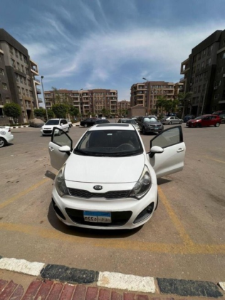 Kia Rio 2013 White Automatic Used for Sale in 6 October