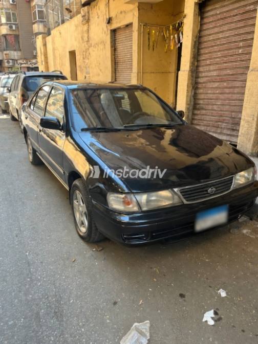 نيسان صنى 1997 رمادي غامق أوتوماتيك مستعملة للبيع في شبرا - 3