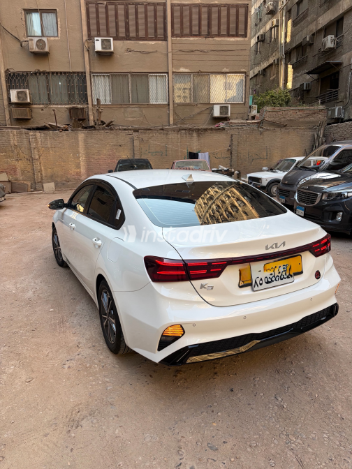 Kia K3 2023 White Automatic Used for Sale in Greater Cairo ( Cairo + Giza) - 4