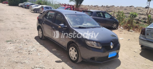 Renault Logan 2017 Dark Gray Manual Used for Sale in Alexandria - 2