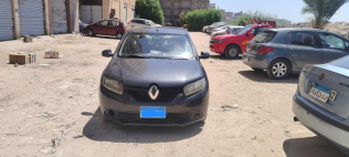 Renault Logan 2017 Dark Gray Manual Used for Sale in Alexandria