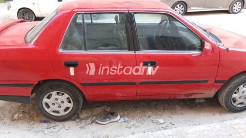 هيونداي اكسيل 1997 أحمر يدوي مستعملة للبيع في الإسكندرية - 3
