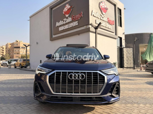 Audi Q3 2024 Dark Blue Automatic Used for Sale in Cairo - 2