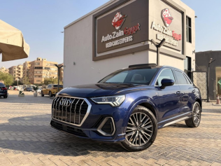 Audi Q3 2024 Dark Blue Automatic Used for Sale in Cairo