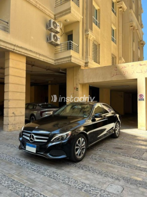 Mercedes C 180 2018 Black Automatic Used for Sale in Greater Cairo ( Cairo + Giza) - 1
