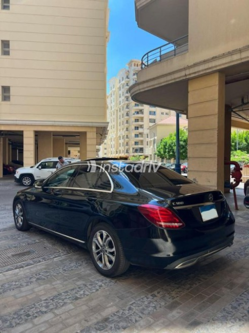 Mercedes C 180 2018 Black Automatic Used for Sale in Greater Cairo ( Cairo + Giza) - 3