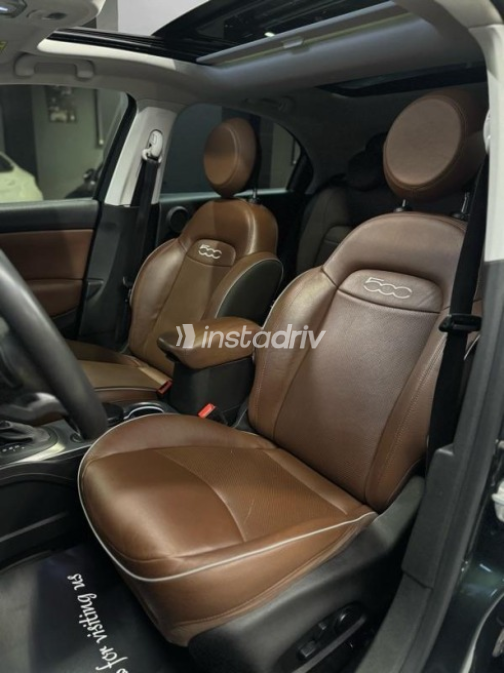 Fiat 500 X 2021 Black Automatic Used for Sale in Cairo - 7