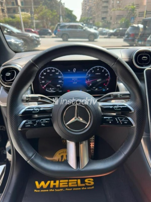 Mercedes GLC 300 2024 Black Automatic Used for Sale in Cairo - 6