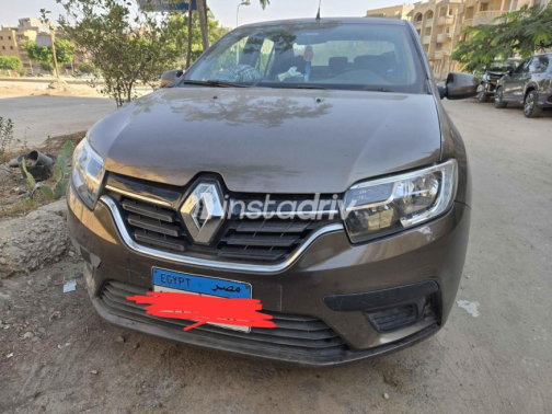 رينو لوجان 2019 بني أوتوماتيك مستعملة للبيع في العبور - 1