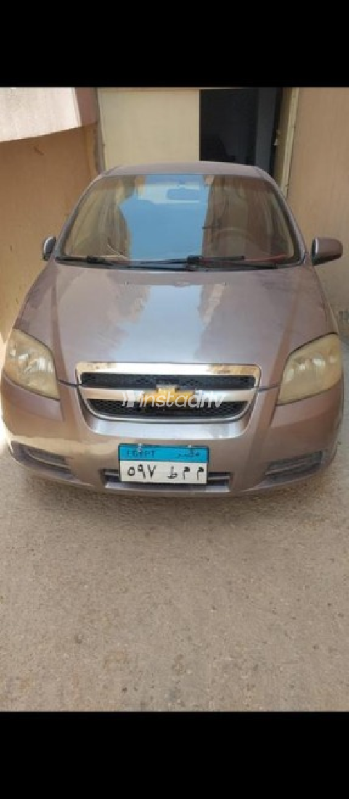 Chevrolet Aveo 2009 Gray Manual Used for Sale in Helwan - 1