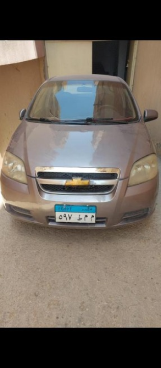 Chevrolet Aveo 2009 Gray Manual Used for Sale in Helwan