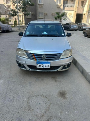 Renault Logan 2011 Silver Manual Used for Sale in Giza