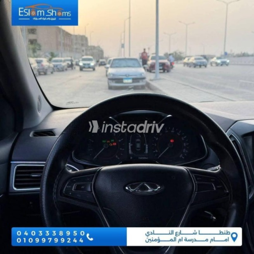 شيرى اريزو 5 2020 رمادي أوتوماتيك مستعملة للبيع في طنطا - 10