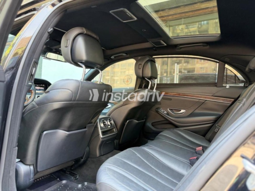 مرسيدس S 500 2015 أسود أوتوماتيك مستعملة للبيع في مدينة نصر - 6