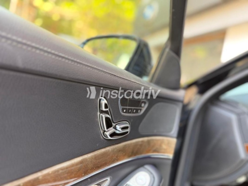 مرسيدس S 500 2015 أسود أوتوماتيك مستعملة للبيع في مدينة نصر - 7