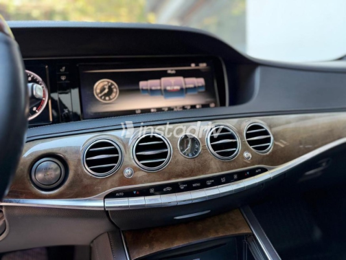 مرسيدس S 500 2015 أسود أوتوماتيك مستعملة للبيع في مدينة نصر - 9