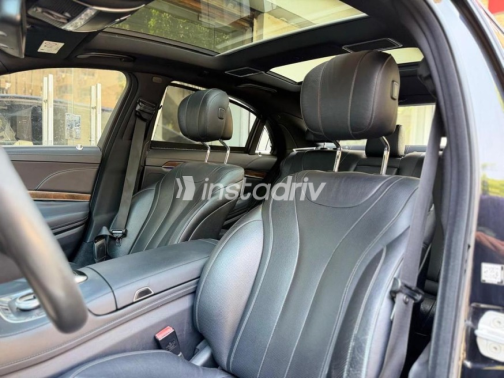 مرسيدس S 500 2015 أسود أوتوماتيك مستعملة للبيع في مدينة نصر - 10