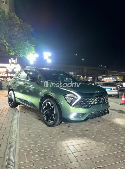 Kia Sportage 2025 Green Automatic Used for Sale in Nasr city - 3