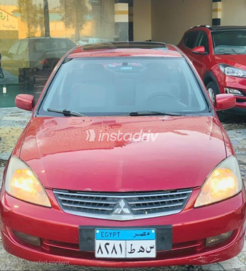 Mitsubishi Lancer Puma 2006 Dark Red Automatic Used for Sale in Heliopolis - 1