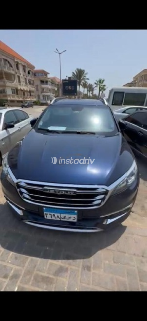 Jetour X70S 2021 Dark Blue Automatic Used for Sale in Mansoura - 1