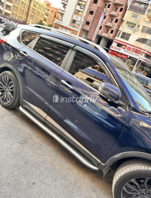 Jetour X70S 2021 Dark Blue Automatic Used for Sale in Mansoura - 3