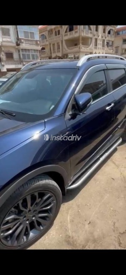 Jetour X70S 2021 Dark Blue Automatic Used for Sale in Mansoura - 6