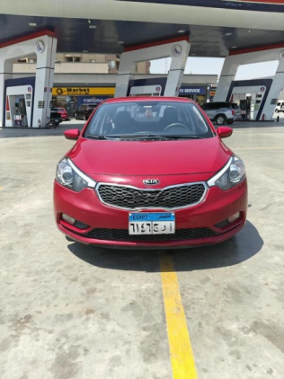 Kia Cerato 2015 Red Automatic Used for Sale in Maadi