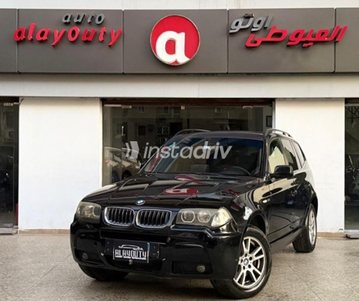 BMW X3 2007 Black Automatic Used for Sale in Nasr city - 1