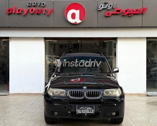 BMW X3 2007 Black Automatic Used for Sale in Nasr city - 3