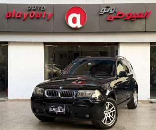 BMW X3 2007 Black Automatic Used for Sale in Nasr city