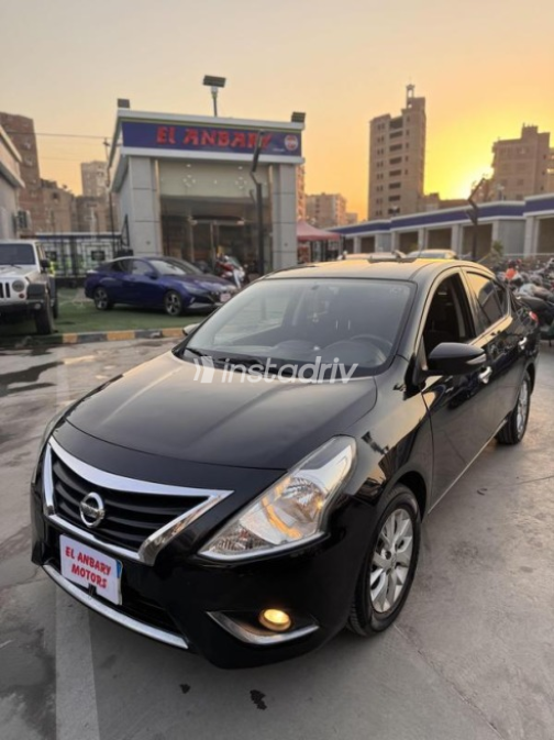 Nissan Sunny 2020 Black Automatic Used for Sale in Greater Cairo ( Cairo + Giza) - 1