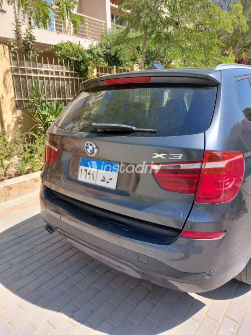 بي ام دبليو X3 2017 رمادي أوتوماتيك مستعملة للبيع في القاهرة الكبرى ( القاهرة - الجيزة) - 2