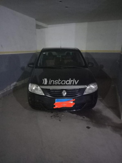 Renault Logan 2010 Black Manual Used for Sale in Alexandria - 1