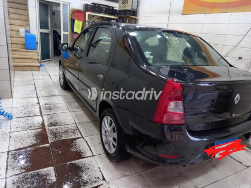 Renault Logan 2010 Black Manual Used for Sale in Alexandria - 4