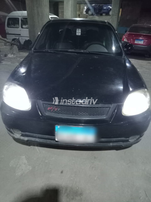 Hyundai Verna 2014 Black Manual Used for Sale in Greater Cairo ( Cairo + Giza) - 8