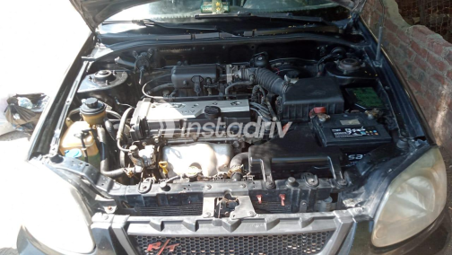 Hyundai Verna 2014 Black Manual Used for Sale in Greater Cairo ( Cairo + Giza) - 10