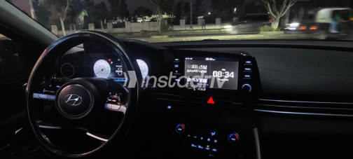 هيونداي إلنترا سى ان 7 2022 أسود أوتوماتيك مستعملة للبيع في القاهرة - 6