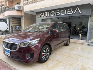 Kia Carnival 2016 Dark Red Automatic Used for Sale in Heliopolis