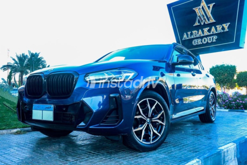 بي ام دبليو X4 2024 أزرق غامق أوتوماتيك مستعملة للبيع في مدينتى - 1