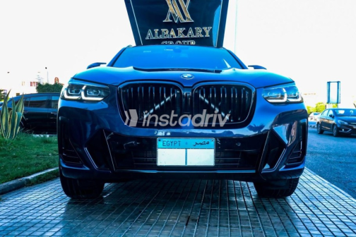 بي ام دبليو X4 2024 أزرق غامق أوتوماتيك مستعملة للبيع في مدينتى - 5