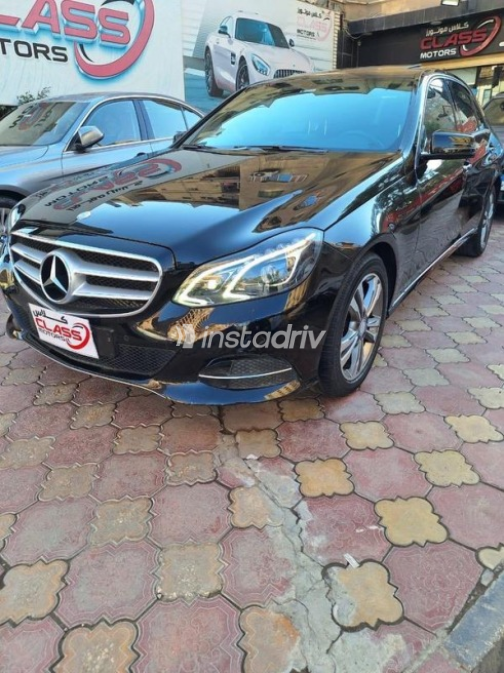 Mercedes E 200 2015 Black Automatic Used for Sale in El Mahalla - 2