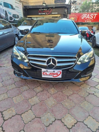 Mercedes E 200 2015 Black Automatic Used for Sale in El Mahalla