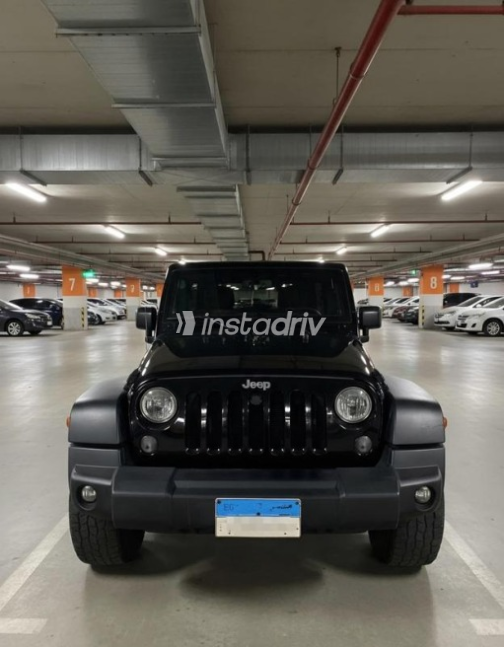 Jeep Wrangler 2015 Black Automatic Used for Sale in Nasr city - 1