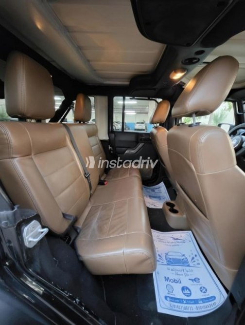 Jeep Wrangler 2015 Black Automatic Used for Sale in Nasr city - 6