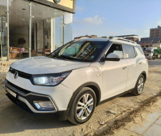 Ssang Yong Tivoli XLV 2019 White Automatic Used for Sale in Agamy