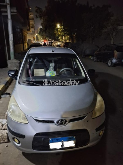 هيونداي I10 2008 فضي يدوي مستعملة للبيع في المنيا‎ - 1