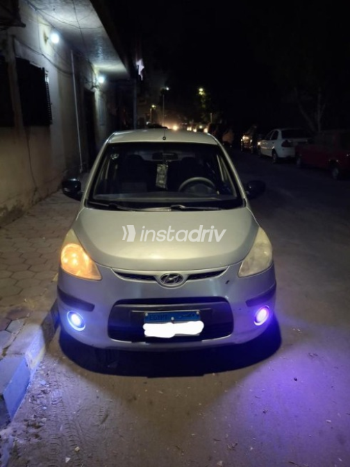 هيونداي I10 2008 فضي يدوي مستعملة للبيع في المنيا‎ - 2