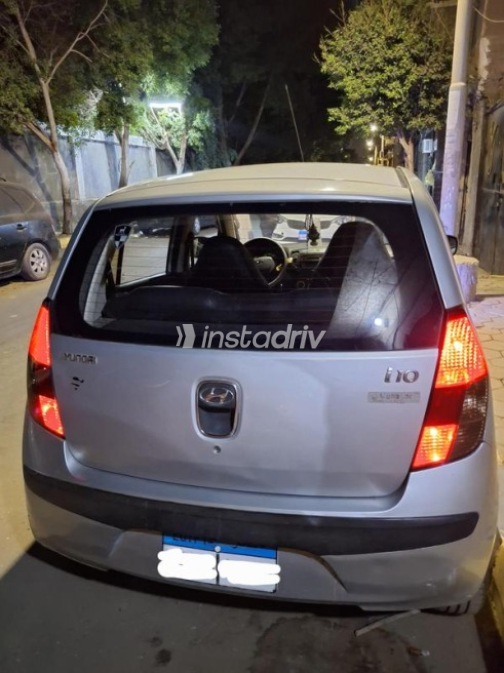 هيونداي I10 2008 فضي يدوي مستعملة للبيع في المنيا‎ - 3